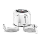 Moulinex Filtra Vision, Friggitrice ad Olio 1,2 kg, con Ampia Finestra e Rete Filtrante, Design Moderno, capacità Familiare, Facile da Pulire e da Riporre, AF2541
