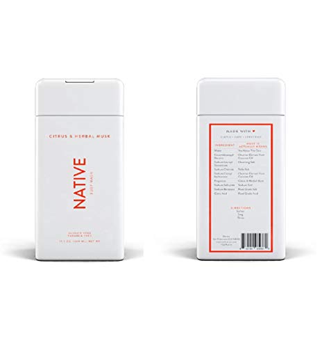 Gel nettoyant pour le corps au musc Native 340 ml