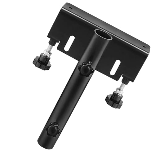 Support de drapeau de camion en acier robuste ajustable jusqu'à 1,2"