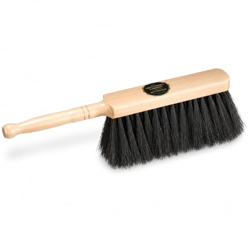 Bricklayers Horsehair Brush | Durable 7-Row Hand Brush with Sturdy Soft Horsehair Bristles | Perfect for Pointing Cleaning and Dusting Brickwork or Light Dry Floor Soiling
