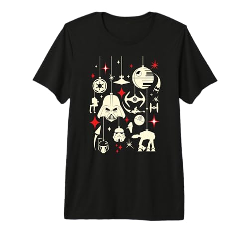 T-shirt Star Wars Galactic Empire Ornaments idéal pour Noël