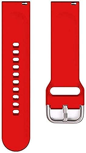 Image of Valente Premium Silicone Buckle 22 mm Watch Strap Compatible with Noise Colorfit Pro 3,Assist,Colorfit Ultra,Oneplus Watch, Fossil Gen 5E, Gen 5(44mm),Realme Watch 2 Pro