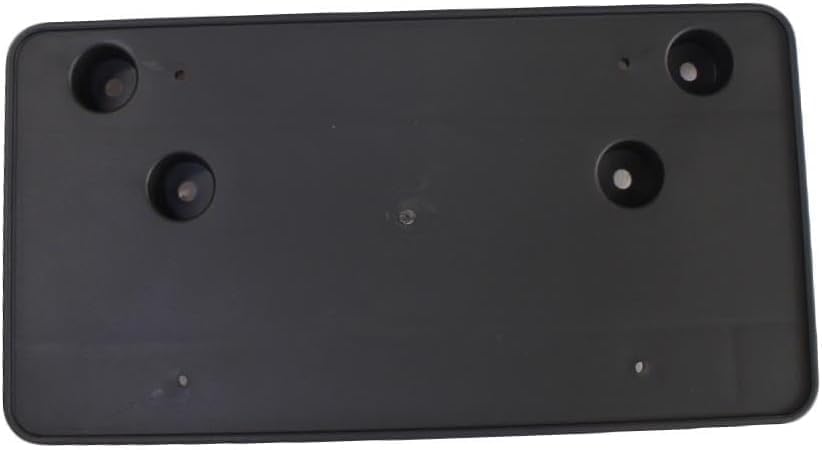 Miniatura 2 de DAT AUTO PARTS Soporte de montaje para placa de matrícula de parachoques delantero, repuesto para Chevrolet Camaro 2010-2013, negro, texturizado