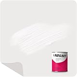 UNPAINT, Removable paint, Peelable, Biodegradable, White, Matte, Ultra Low VOC, Interior Paint, Gallon, Quart, White Milk Mist