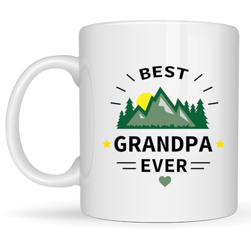 Dokazu Best Grandpa Ever Ceramic Cup