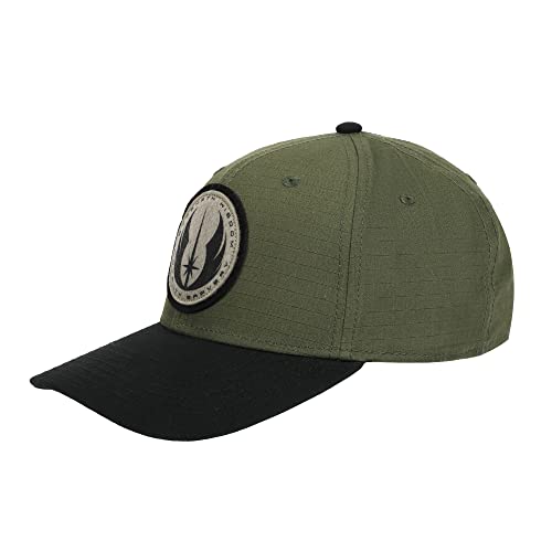 Image of Star Wars Jedi Order Symbol Green Snapback Hat