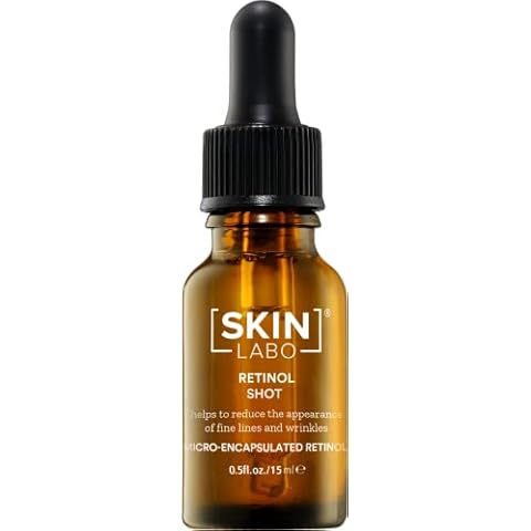 SkinLabo - Concentrated Retinol Shot. Anti-wrinkle anti-ageing face serum with a high concentration of retinol. 15 ml Cover