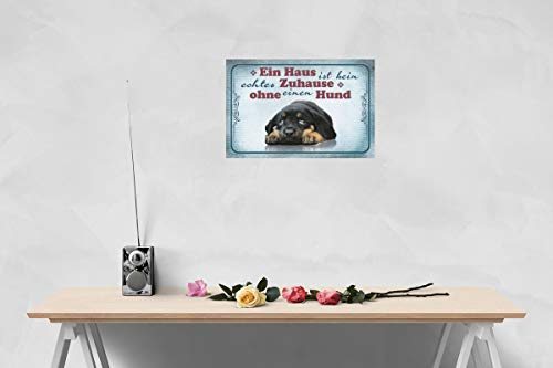 Blechschild 20x30cm gewölbt Hühnerstall Hühner Huhn Hahn Deko Geschenk Schild – Bild 6