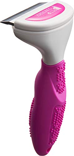 LOZENSTAR (ロゼンスター) アンダーコート トリマー 白&ピンク 小中型犬長毛種用 PE-599L