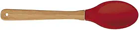 Mor - Colher Silicone e Bamboo Vermelha