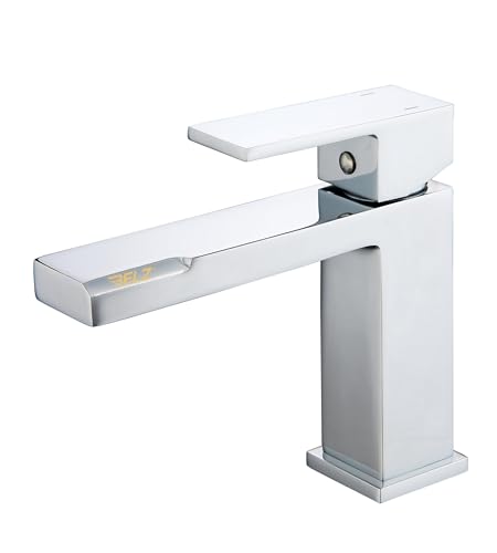 Robinet de salle de bain carré LWX résistant au calcaire et facile à installer