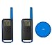 Produktbild Motorola TALKABOUT T62 Blue tragbares PMR-Funkset mit 2 Stück + Geschenk-Klebepad Blau