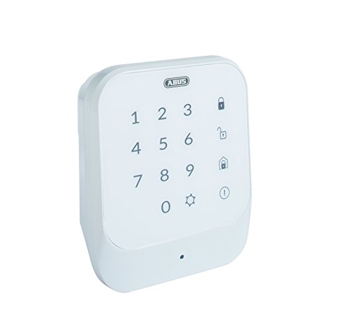 ABUS Funk-Tastatur Smartvest zur De- und Aktivierung der Funk-Alarmanlage | Code oder RFID Chip | weiß & Öffnungsmelder Smartvest für Funk-Alarmanlage | verwendbar an Türen und Fenster | weiß – Bild 5