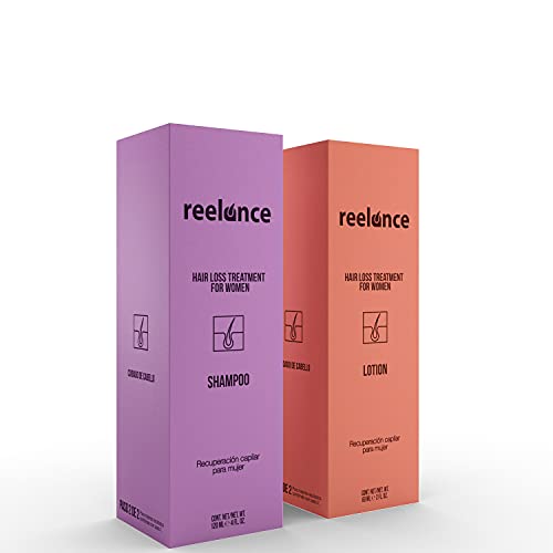 Cuidado Para El Cabello, Drugstore 1 Meses de Tratamiento para Alopecia Reelance Mujer Shampoo 120 ml y Loción 60 ml