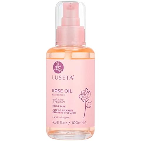 Luseta Rose Oil Hair Serum for Moisturizing & Healthy Hair Growth Cover