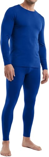 image for TSLA Men's Thermal Underwear Set, Microfiber Soft Fleece Lined Long Jo