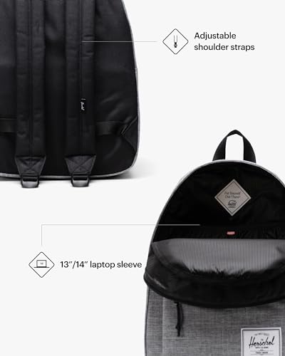 Image of Herschel Supply Co. Classic Backpack, Raven Crosshatch, Mod - 20L