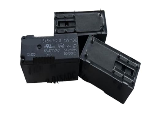 Relais 12V 845N-2C-S commutation stable 5A double pole