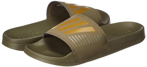 Image of Adidas Men Contaro M Synthetic Swim Slide CBLACK /ACTGOL | HPU72