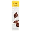 Simple Mills Chocolate Brownie Seed & Nut Flour Sweet Thins, Paleo Friendly & Delicious Sweet Thin Cookies, Good for Snacks, Nutrient Dense, 4.25 oz, Pack of 1