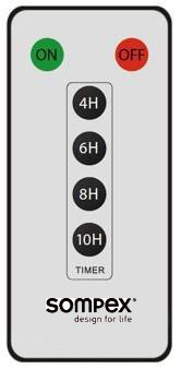 sompex Fernbedienung für Flame LED Echtwachskerzen, 36090 Cover