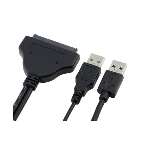 Adaptador USB 3.0 a SATA 22P para Disco Duro 2.5" miniatura 3