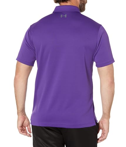 Image of Under Armour Men's Polyester Solid Tech Polo | T-Shirt | 1290140-001