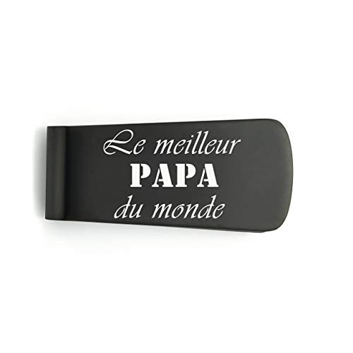Pince à Billets Fibre De Carbone – Taille L, Couleur Noire – Style Minimaliste – Neuf Avec étiquettes