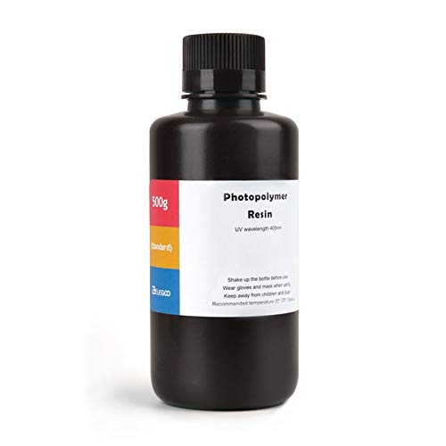 'Impresora 3D LCD MMD Resina UV 405 NM - Resina Estándar Fotopolimerización SLA, 500 ml Amarillo' - Fernando Cortés