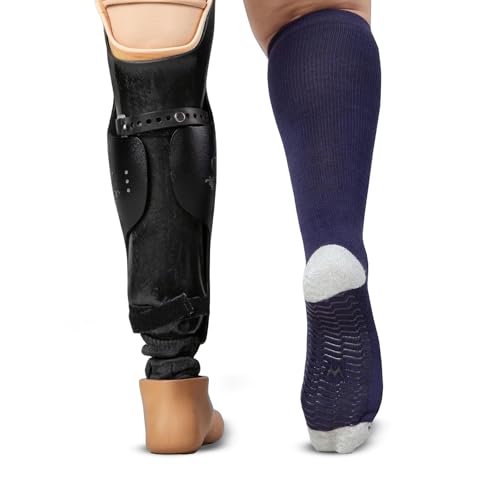 Image of Wellow Knee High Compression Socks for Men & Women, 18-25 mmHg, Bamboo Viscose, Swelling Relief