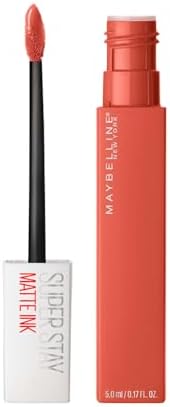 Maybelline SuperStay Matte Ink Batom Líquido Matte Longa Duração 16H com Aplicador Preciso, Não Transfere e Cor Intensa, Acabamento Matte Confortável, Cor 70 Amazonian Nude Amarronzado, 5ml