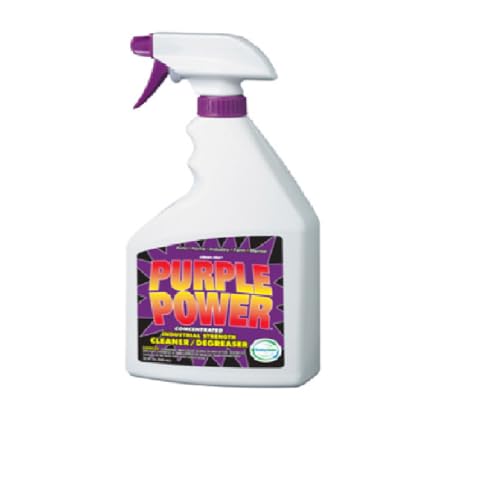 Purple Power Industrial Strength Cleaner and Degreaser Trigger, 32 Ounce - 12 per case.12