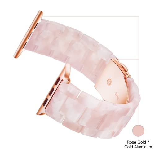 Image of Light House Apple Watch Bands-Fashion Lightweight Resin iWatch Bands for Women Men 38mm /40mm /41mm /42mm(Series 11 10), 49mm /46mm /45mm /44mm /42mm(S 3 2 1), Compatible with Apple Watch Series 11 SE 10 9 8 7 6 5 4 3 Ultra