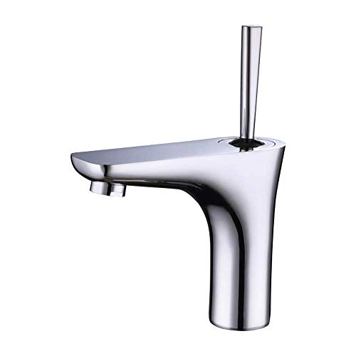 Robinet de lavabo anti-calcaire en laiton pour stopper les fuites d'eau