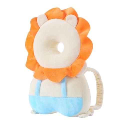 Image of Wudmew Вaby hеad Protector Backpack,Вaby hеad Protector,Вaby Walkers Protective Toddler, Adjustable Вaby hеad Protection Lions
