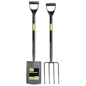 Draper 83971 Gartengabel und Spaten-Set