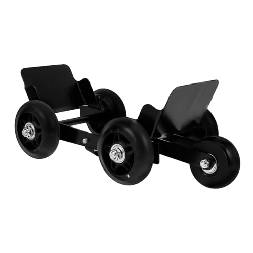 GARVALON Motorrad Reifen Rad Wechseln Werkzeug Reifenmontagemaschinen Notfall-reifenrolle Reifenradwagen Motorradwagen Reifenwagen Reifentransporter Zufällige Farbe