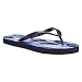 Nautica Sandali infradito da donna - Comfort Slipper morbido cuscino perizoma Slide, Navy Bianco Palm-atcher, 42 EU
