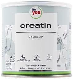 for you creatin - mit deutschem Qualitätsrohstoff Creapure® -