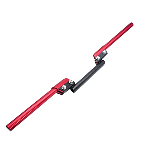 Motos, Outdoors Manubrio Deportivo Rojo Moto Metalico Universal Posiciones 3 Pzs