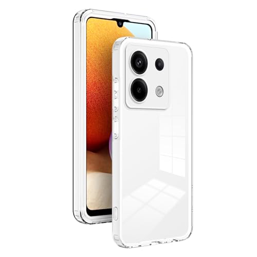 WOKEZ Transparent Mobilfodral för Redmi Note 13 Pro 5G/Poco X6