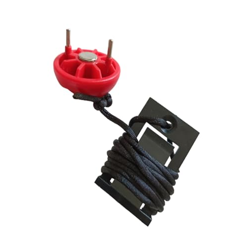 Cinta de correr con llave de seguridad magnética para máquina de correr, interruptor de seguridad para gimnasio, enchufe redondo