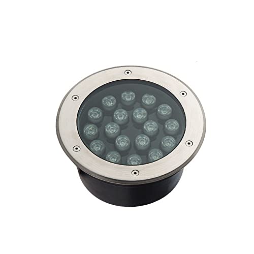 Focos LED de 18 W para Patio, terraza, jardín, Entrada, Piscina, iluminación subterránea empotrada, iluminación Decorativa, Accesorios de Foco.