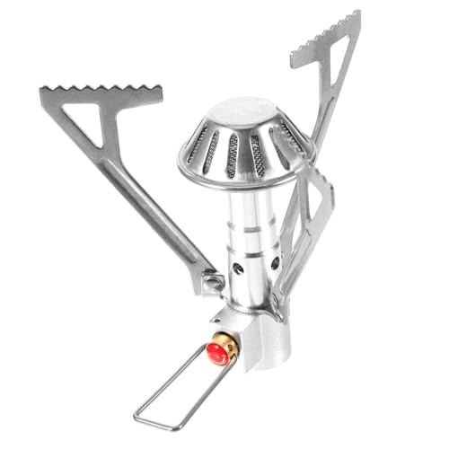 Réchaud de camping à gaz portable en acier inoxydable Alipis et étanche - 2