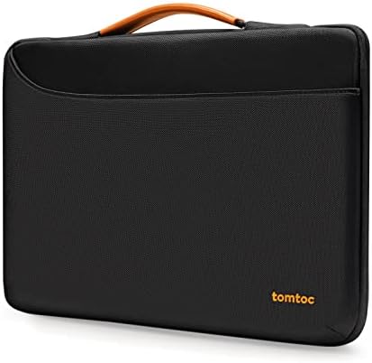 tomtoc 360 Protective Laptop Carrying Case for 16-inch New MacBook Pro M1 Pro/Max 2021-2019 A2485, Dell XPS 15, Surface Book 3/2 15, The New Razer Blade 15, Accessory Carrying Bag