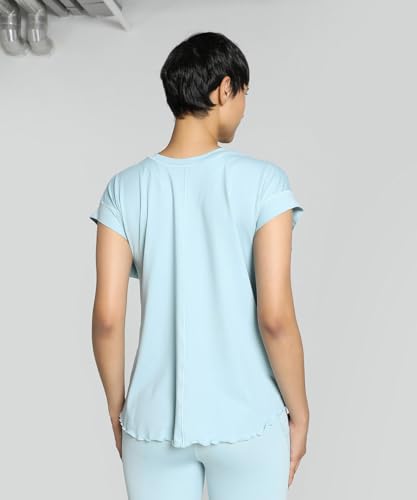 T-Shirt Oversize Maternity PUMA Studio Tee Mixte en Coton Confortable - 4