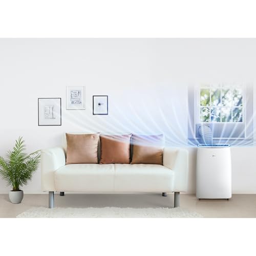 image for LG Dual Inverter Portable Air Conditioner Unit for Medium Rooms, Bedro