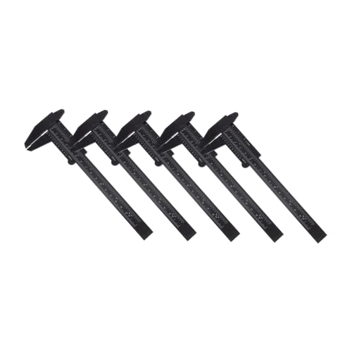 HOMSFOU 5 Pezzi Strumento Di Misurazione Scorrevole a Doppia Scala Per Interni Ed Esterni, Corsoio Pratico e Portatile