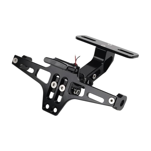 WKLMNPRTU �ɓK�� ���}�n YZF-R3 R6 R7 R15 R125 600R YZFR6 �I�[�g�o�C�p ���A�i���o�[�v���[�g�z���_�[�u���P�b�g�i�E�C���J�[�T�|�[�g�t���j �A�N�Z�T���[(Black 01)