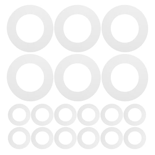 Beatifufu Almohadillas Pack de 50 Unidades para Máquina de Cera 50 de Papel Negras Anillos Protectores Resistentes y Suaves para Depilación en Casa y Uso Profesional